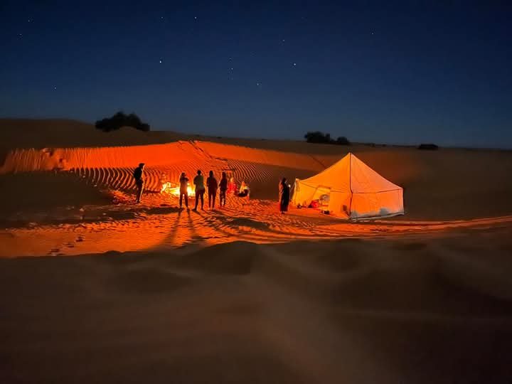 Nuit en bivouac